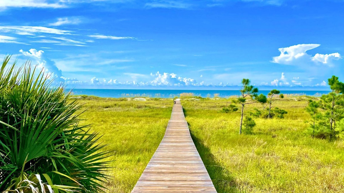 Cape San Blas House | Luxury 5 King Bedroom Beach House - All King Beds - Boardwalk to the Beach
