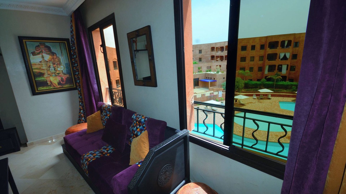 Palmeraie Apartment | Luxury Apart hotel with a direct view on a splendid swimming pool
