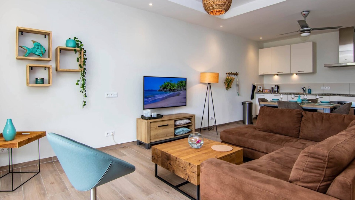 Sint Michiel Apartment | Luxury apt. in a quiet and safe resort, close to Blue Bay!