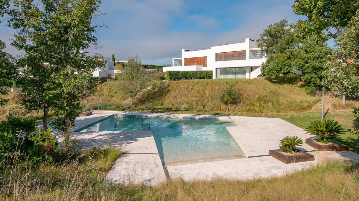 Caldes de Malavella Villa | Luxury architect design 4 bedroom villa at 5 star resort. Private garden. Pool.