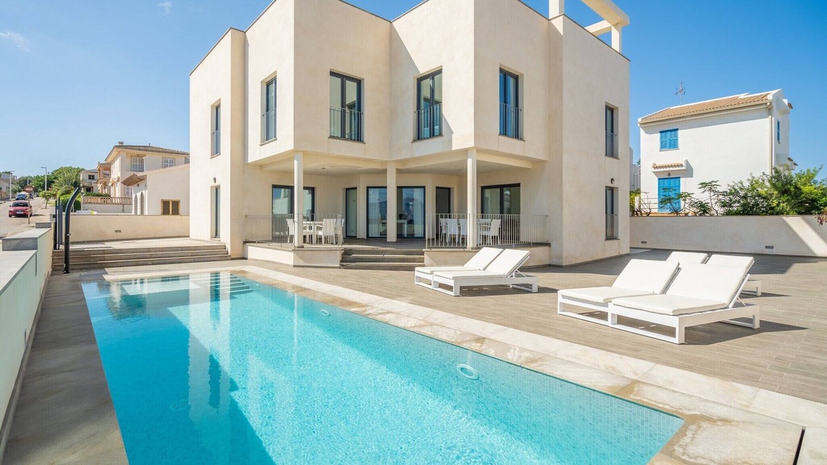 Son Serra de Marina Villa | Luxury Beachfront Villa with Pool
