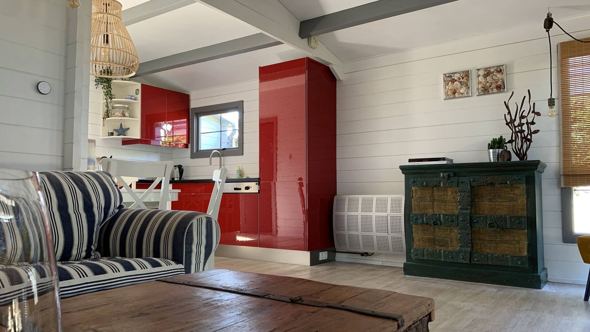 Hoek van Holland Ski Chalet | luxury beach house | 5 pers. | 5 minutes from the beach