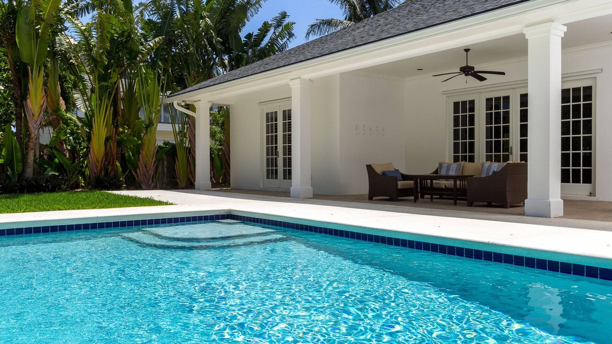 South Beach House | Luxury Beach House With Heated Pool, East of A1A - Steps From Private Beach