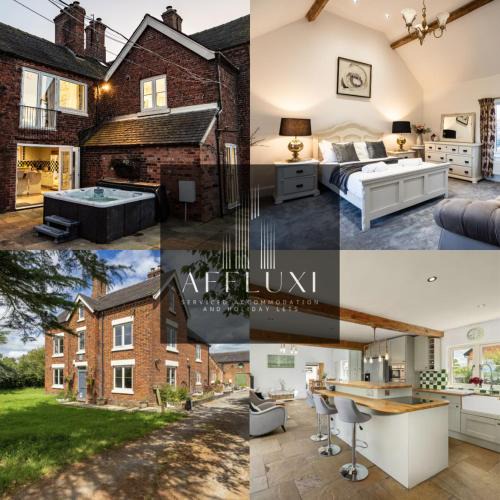 Crewe House | Luxury Cheshire Farmhouse -Sleeps 14 -Hot Tub