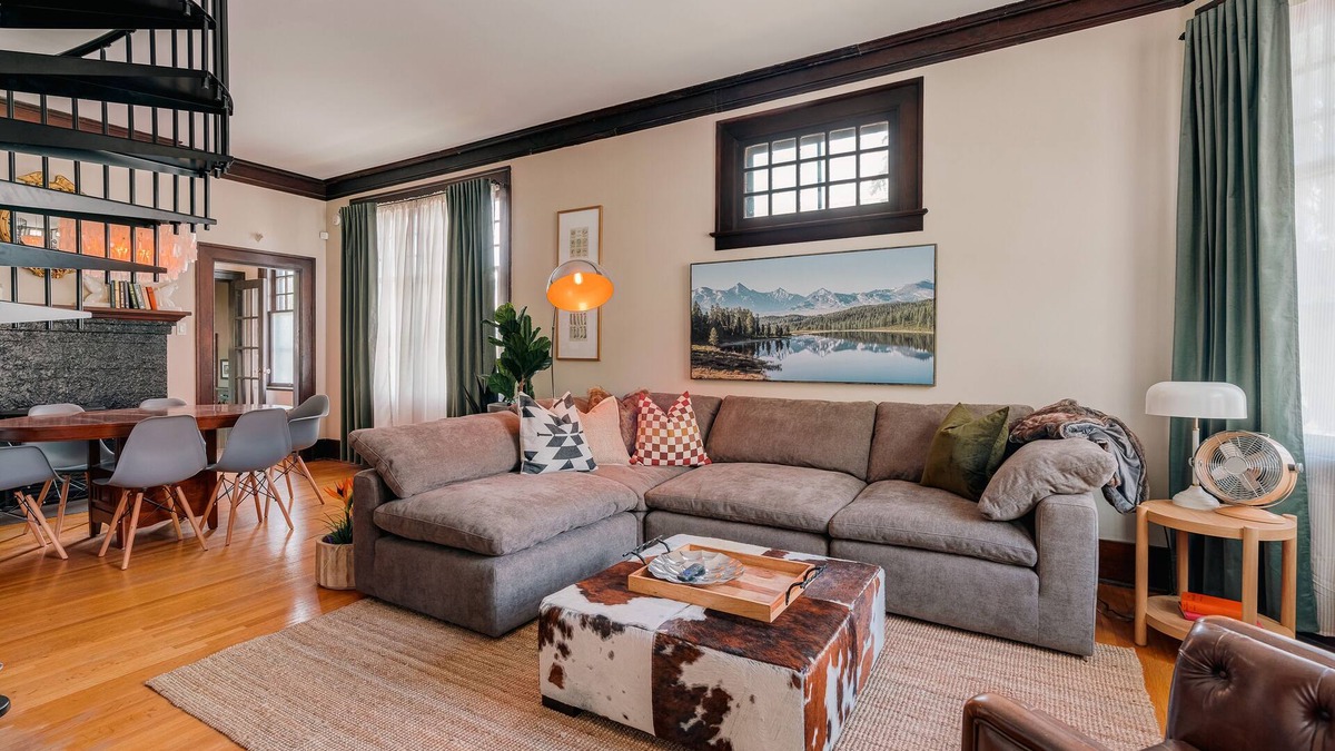 Mission District House | Luxury Craftsman Home in Mission: featuring private yard, sauna & home gym