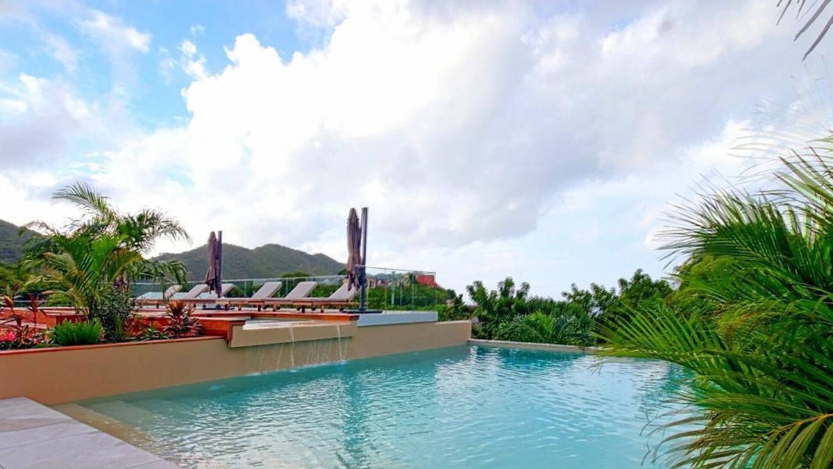 Anse Marcel Apartment | Luxury duplex with pool, sea view and private terrace in Saint-Martin