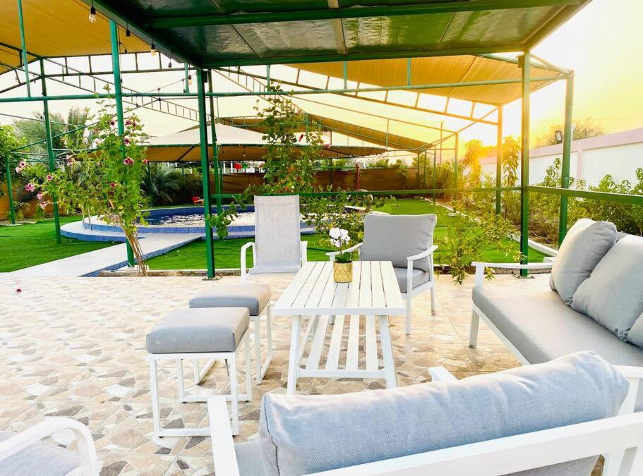 Abu Dhabi Villa | Luxury Farm 2 with Swimming Pool