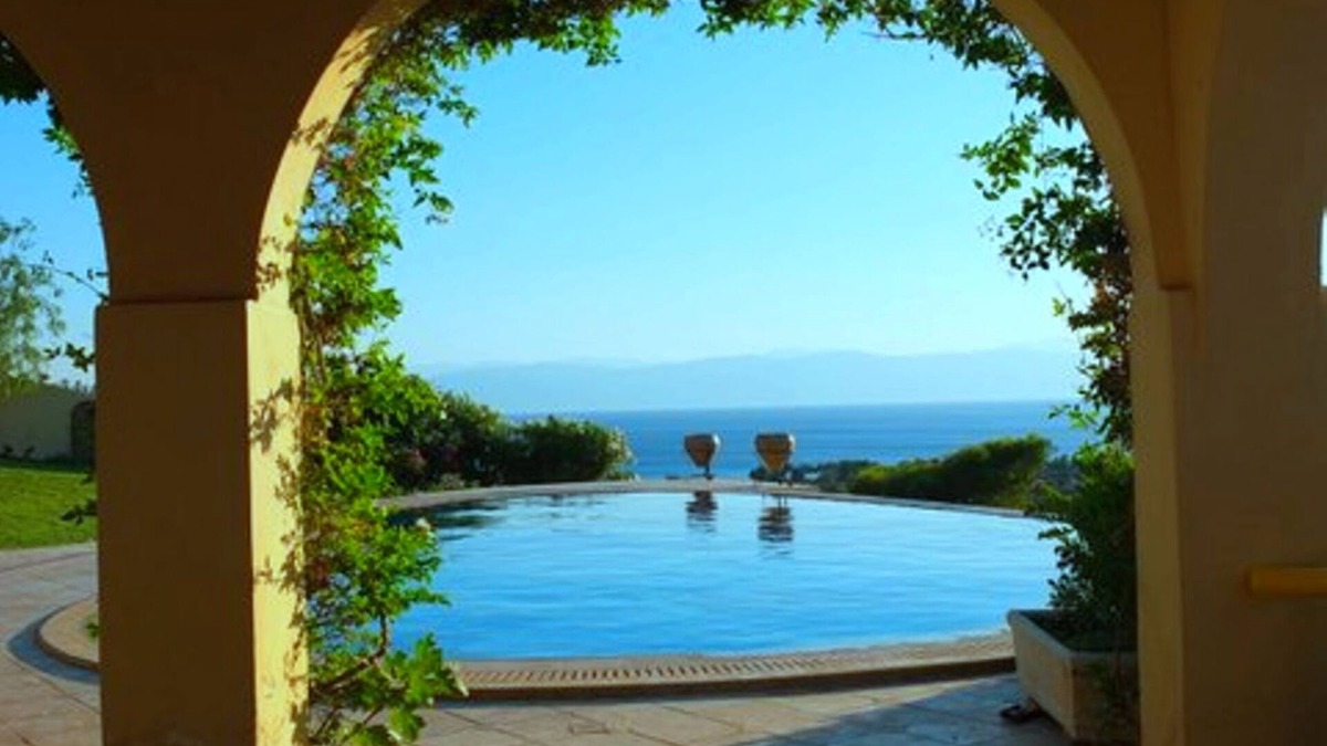 Kilada Villa | Luxury Hilltop Villa With Fantastic Sea Views from a Very Private Secluded pool.