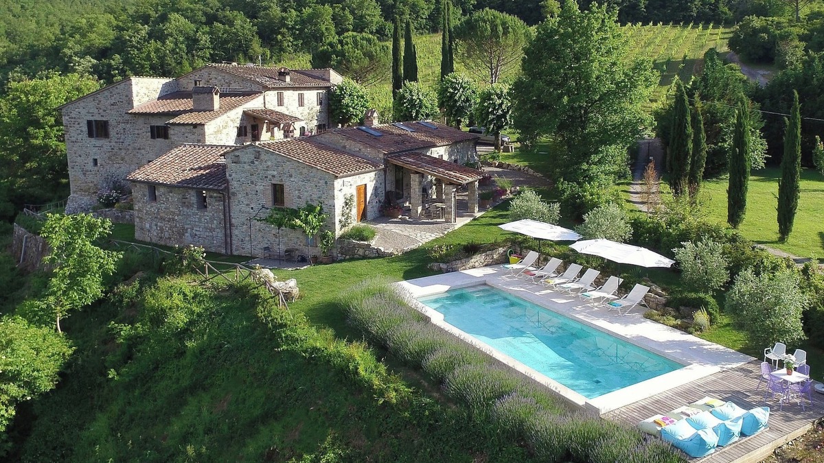 Lucarelli Villa | Luxury Historic Villa San Piero, Panoramic Views, Romantic Chapel, Wine Cellar