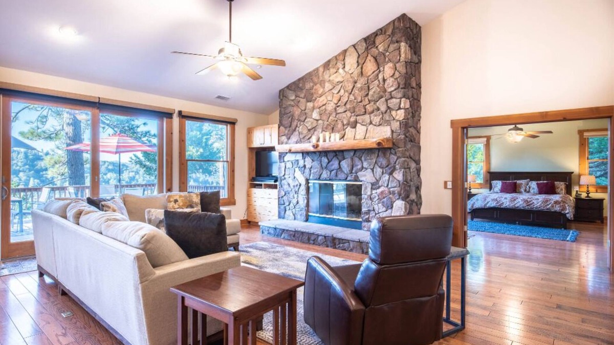 Crestline House | Luxury Home with Lake View; Elevator, ADA compliant. 30 day min