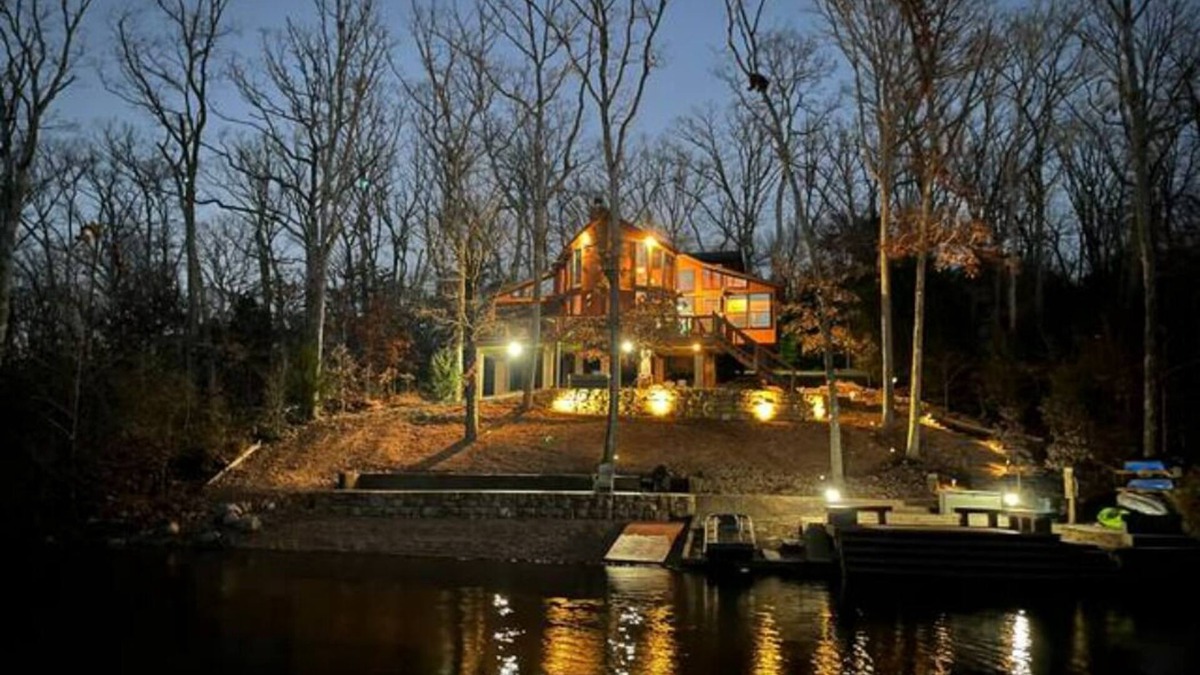 Innsbrook Ski Chalet | Luxury, Lakefront Chalet; Dock, Grills, Sasquatch & Firepits with a view