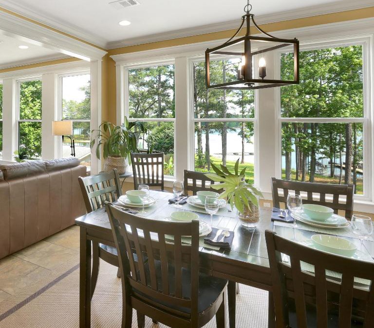 Appling House | Luxury Lakefront Cottage, Clarks Hill Lake with deep water dock year round