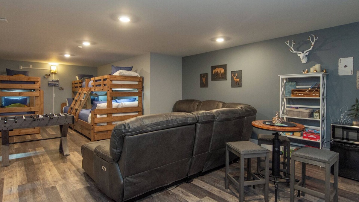 Nisswa Cabin | Luxury Lakefront Retreat:Hot Tub, Game Room, Spectacular Views