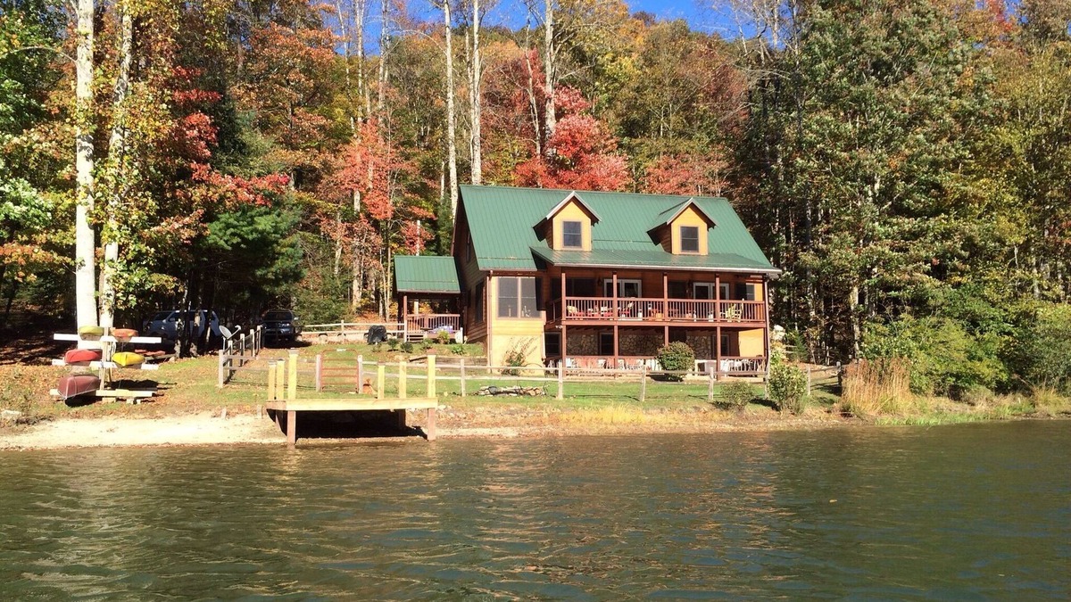 Brevard Cabin | Luxury Lakeview Mountain Cabin Brevard, Asheville, Hendersonville Area