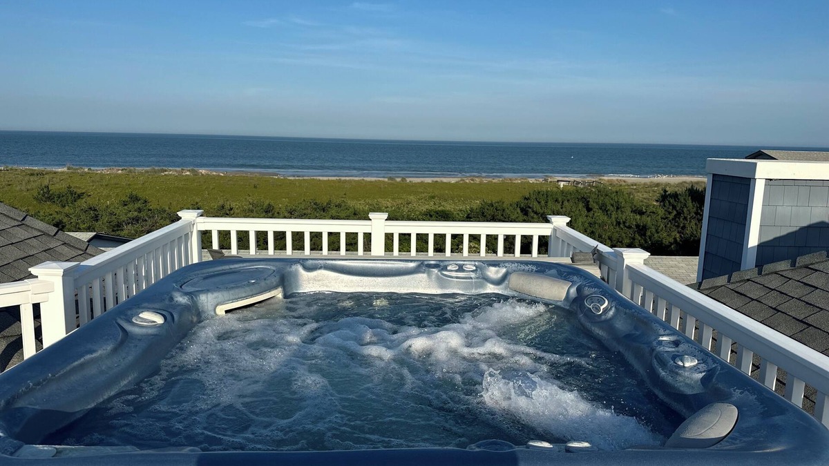 Beach Haven Villa | Luxury LBI Retreat 4BR, 4.5 BA ocean and bay views, hot tub, elevator. Sleeps 12
