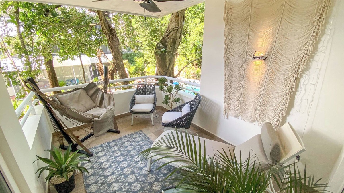 Akumal Condo | Luxury Maya Riviera Akumal Jungle Retreat 2 BR - Pool - Balcony - Gated Resort