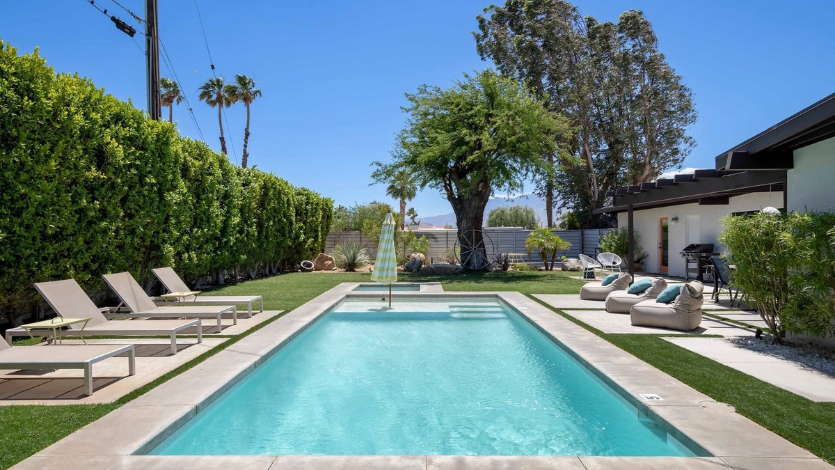 Racquet Club South House | Luxury Mid Century Oasis in Palm Springs