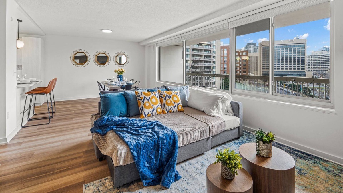 Aurora Highlands Apartment | Luxury Oasis mins to DC,Free Parking,Metro,Family