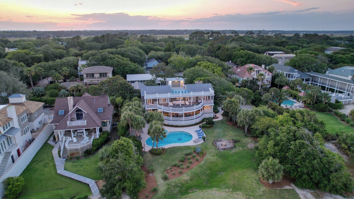 East Beach House | Luxury Oceanfront Home with Pool, Guest House, Tiki Bar and Direct Beach Access
