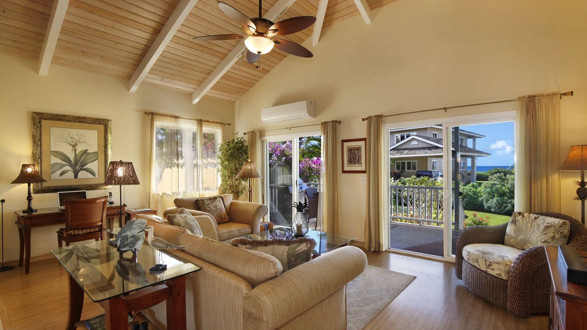 Kekaha House | Luxury OCEAN VIEW Home.Miles of Beach, Sunsets - FULL HOUSE A/C - TVNCU #1076