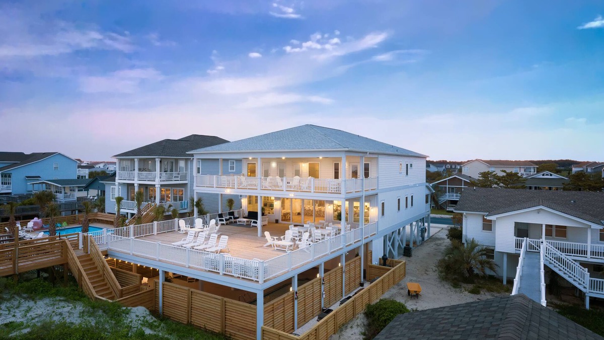 Ocean Isle Beach House | Luxury Oceanfront Home - The Citrus Beach Club - Wedding Venue