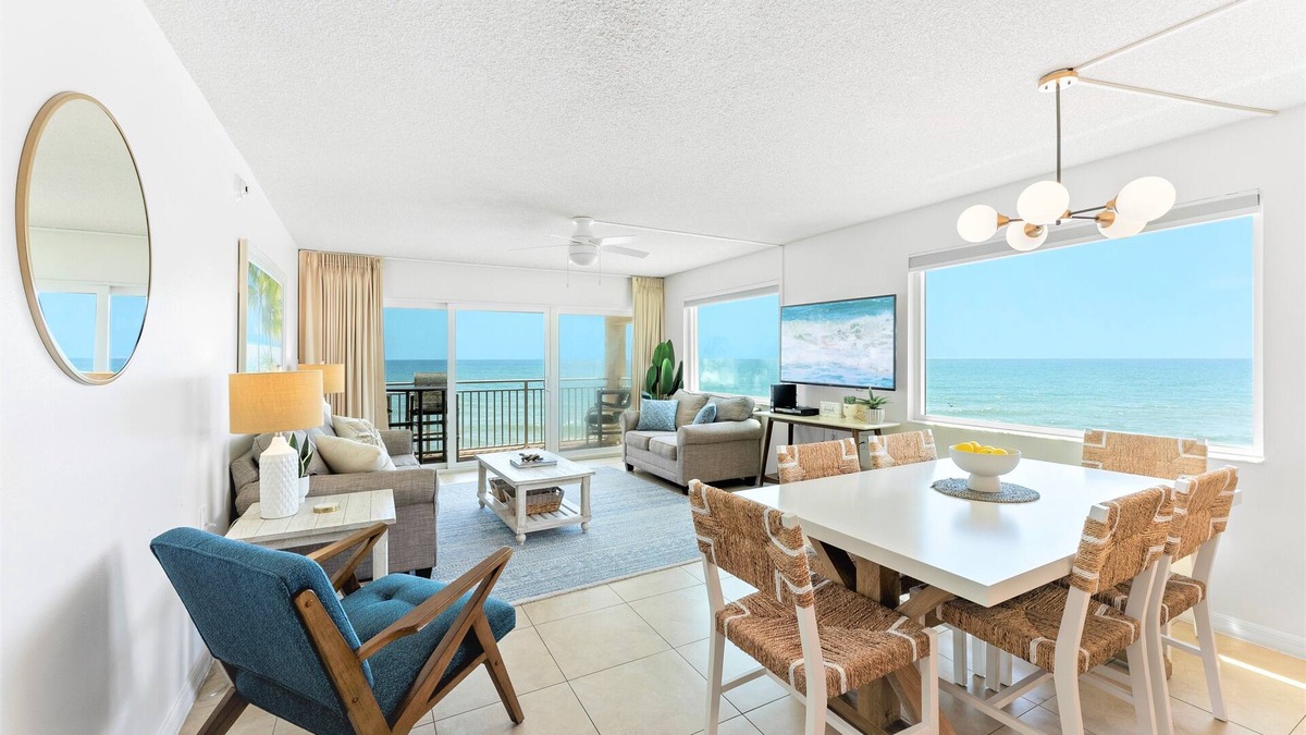Satellite Beach Condo | Luxury Oceanfront Penthouse: Heated Pool + Hot Tub & Private Balconies 🌅