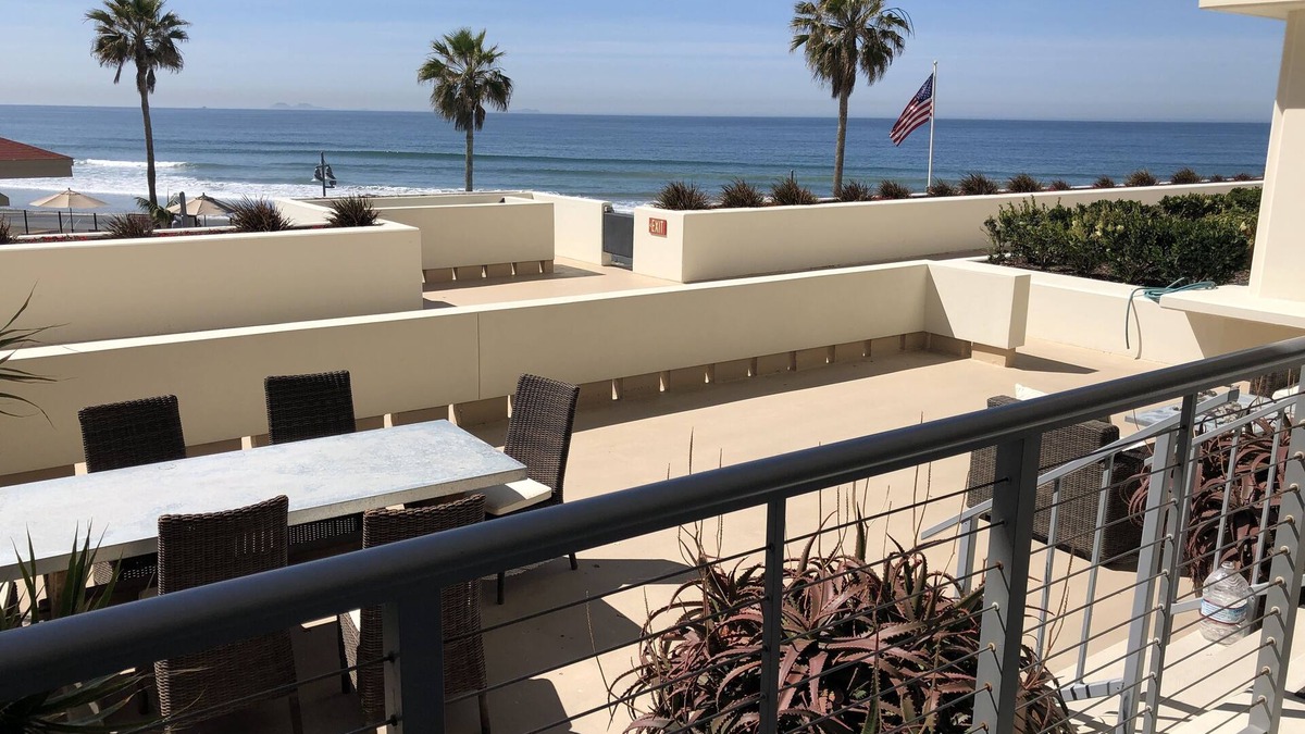 Coronado Condo | Luxury Oceanfront 2BR/2BA Coronado Shores condo w/large terrace La Sierra Bldg