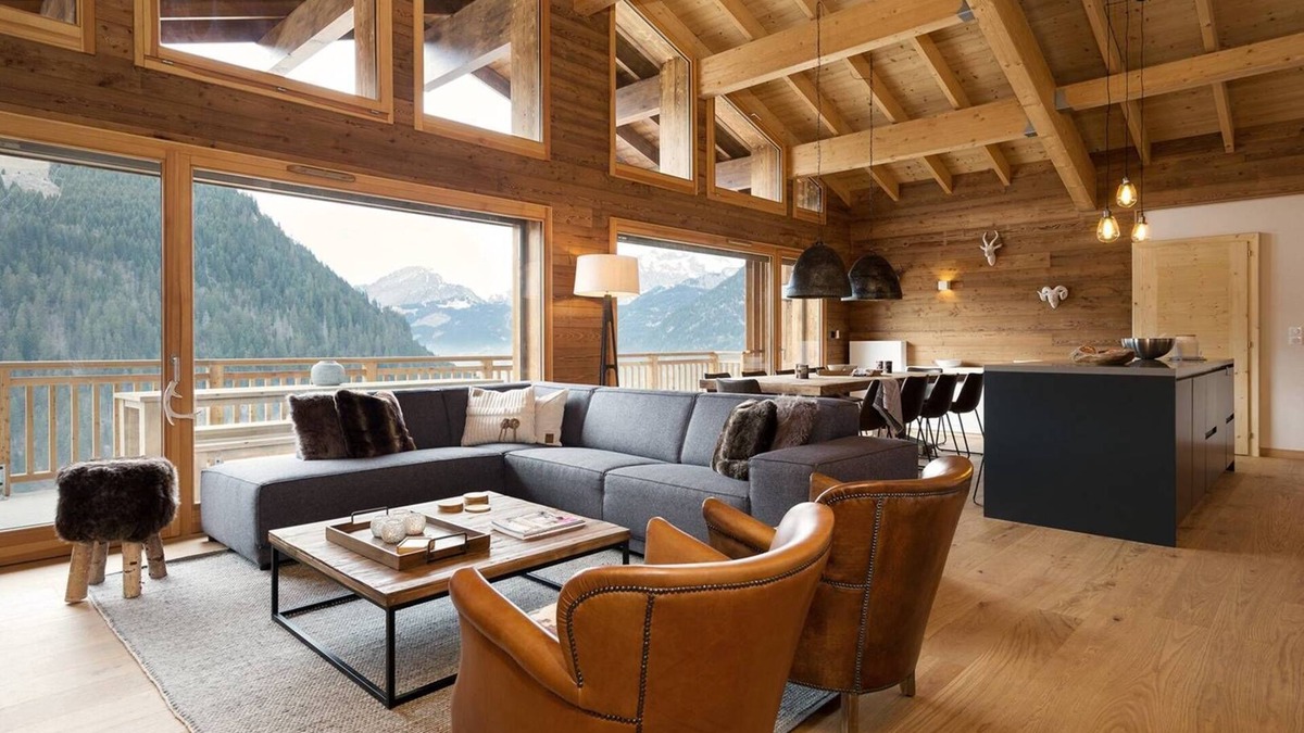 Chatel Apartment | Luxury Penthouse 10 pers - fireplace, near centre and slopes
