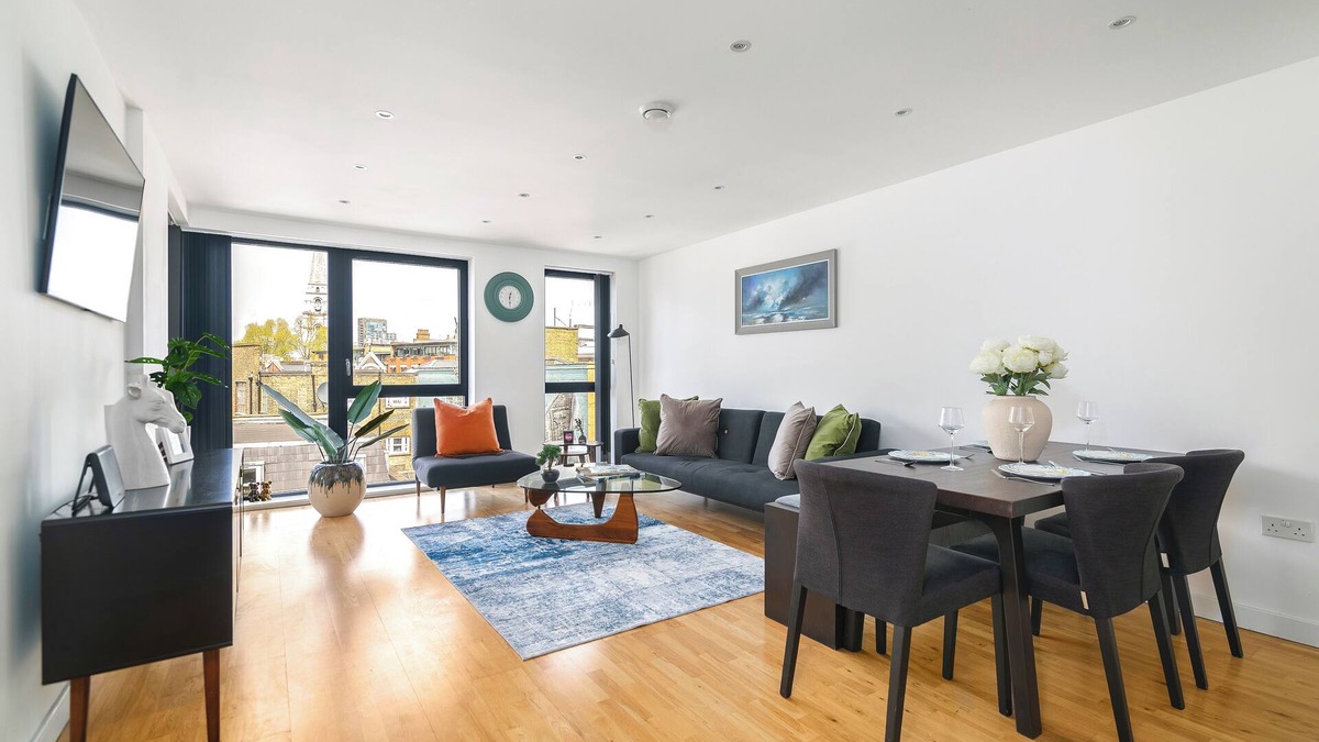 Spitalfields Apartment | "Luxury Penthouse in Central London | Terrace Sleeps 6 Near Tower & Tube"