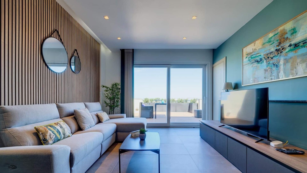 Tal-Ghoqod Apartment | Luxury Penthouse with Terrace and Views