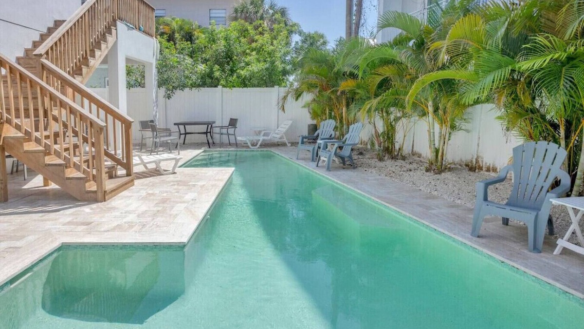 Madeira Beach Apartment | Luxury Pool Home/Golf Cart