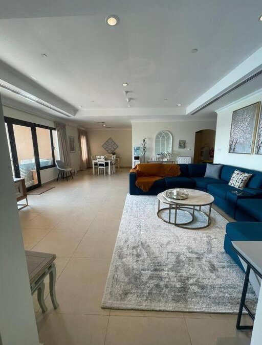 Doha Apartment | Luxury Porto Arabia Suite 2BD~2.5BA with balcony