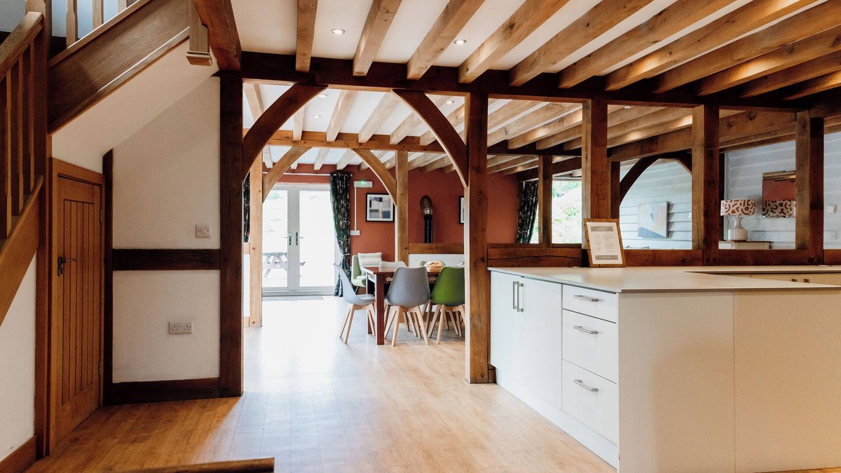 Devils Bridge House | Luxury renovated barn with a large hot tub and disabled friendly. Sleeping 17
