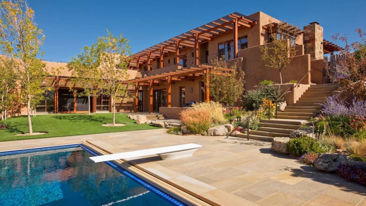 North Hills House | Luxury Resort Living in Santa Fe, heated pool, hot tubs, 360 mountain top views