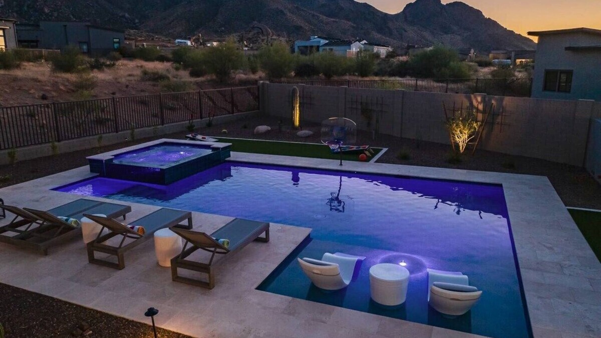 Goldie Brown Pinnacle Peak Ranch House | Luxury Retreat w Pool, Hot Tub & Troon Golf Access