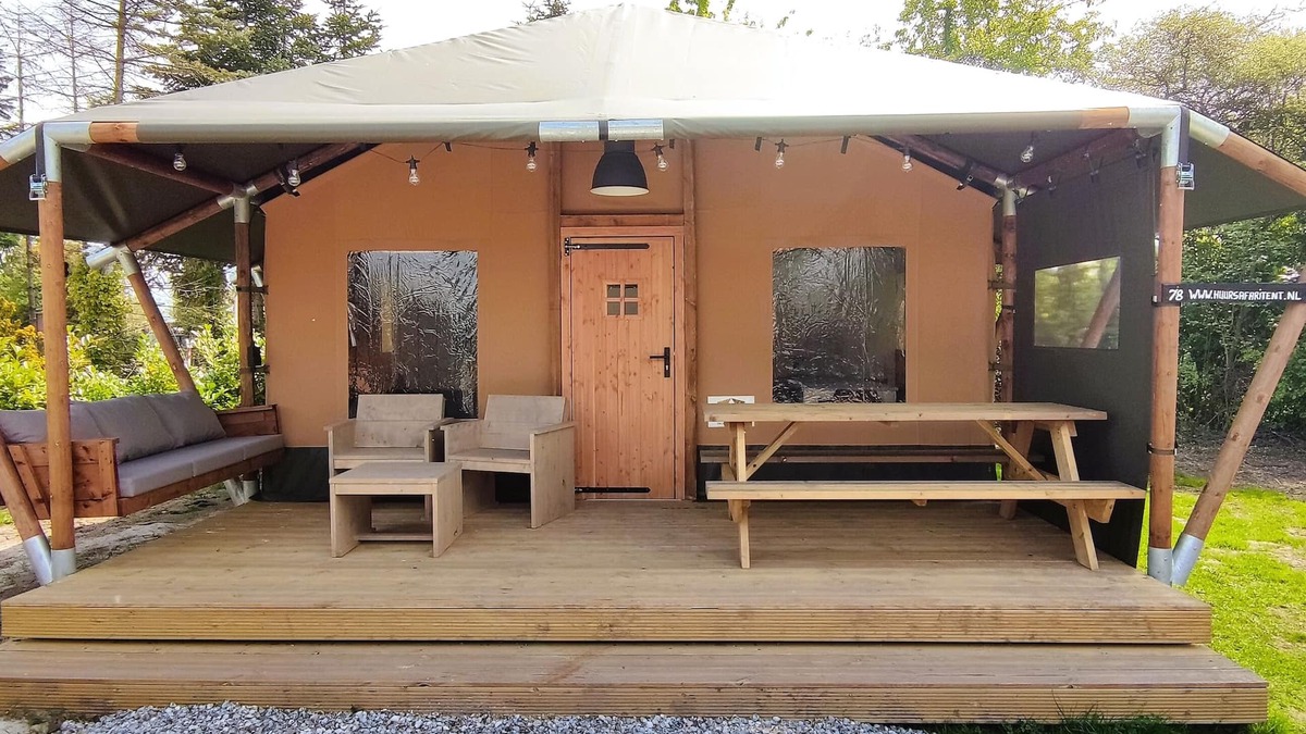 Grou Cottage | Luxury safari tent in Friesland, Grou