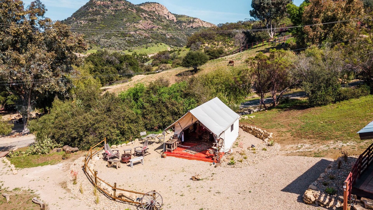 Thousand Oaks House | Luxury Safari Tent in Santa Monica Mountains close to Malibu and beaches