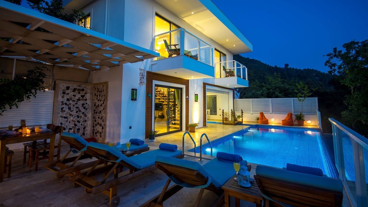 Uzumlu Villa | Luxury Secluded 2 Bedroom Villa with Heated Pool in Uzumlu Village, nr. Kalkan