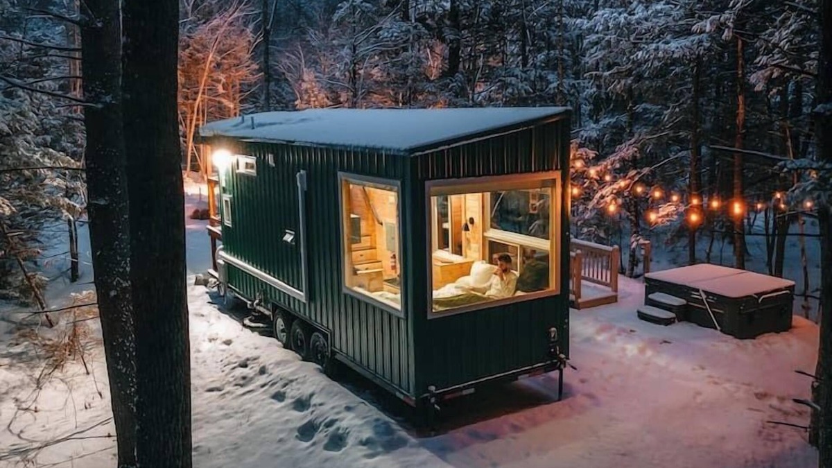 North Woodstock Cabin | Luxury Tiny Home Getaway- IRIS Home