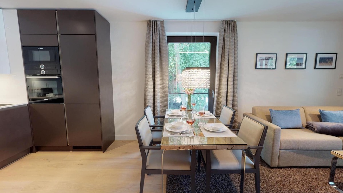 Timmendorfer Strand Apartment | Luxury vacation apartment 1.08 with balcony & sauna in Timmendorfer Strand - close to the beach