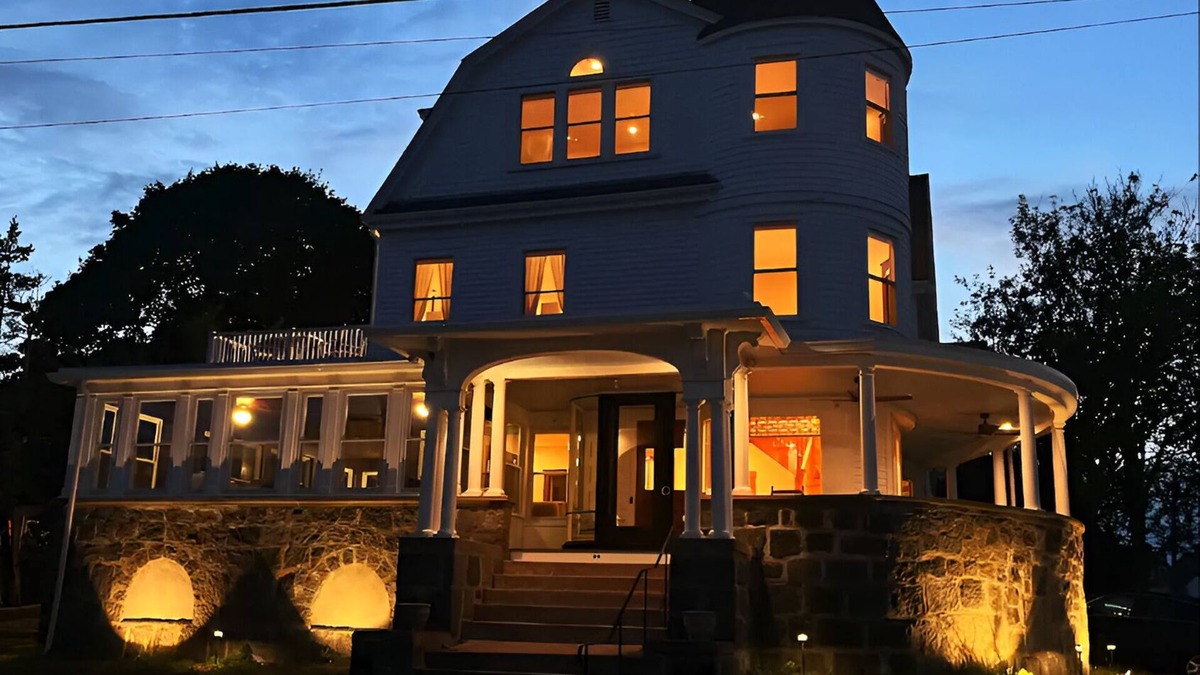 Winthrop House | Luxury Victorian near Salem: Stunning Ocean Views & Modern Elegance in 6BR Manor