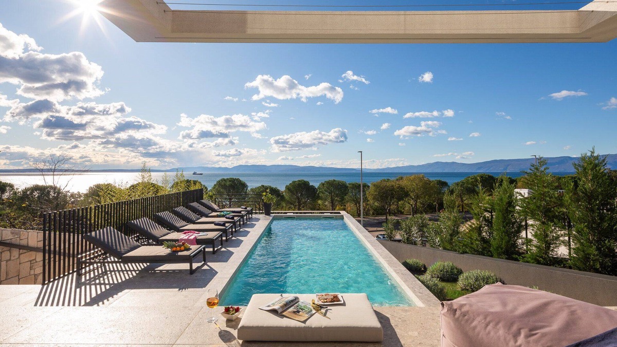 Kostrena Villa | Luxury Villa Ander with Pool