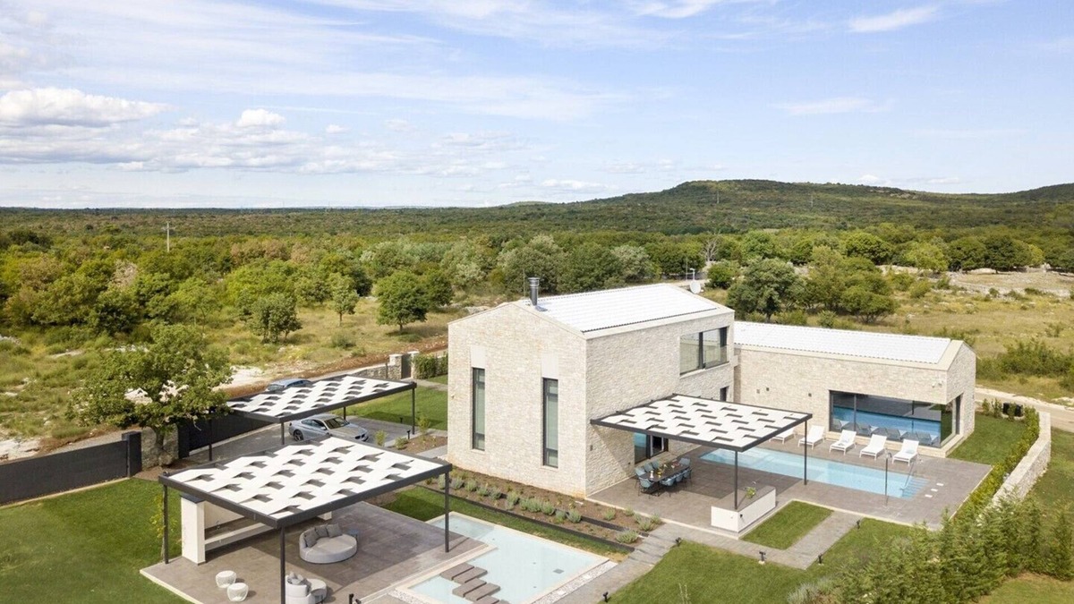 Bale Villa | Luxury Villa Art Zen Istria with outdoor pool, heated indoor pool and sauna