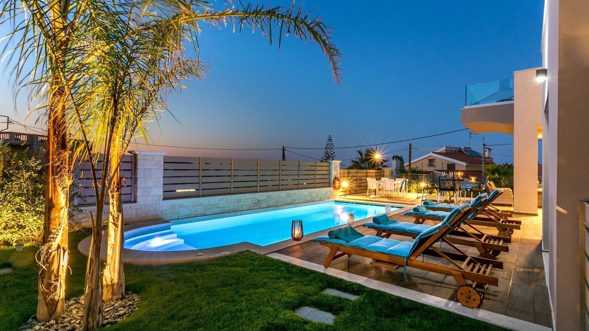 Agia Marina Villa | Luxury Villa Crete | Villa Marina Mare | 3 Bedroom | Private Pool