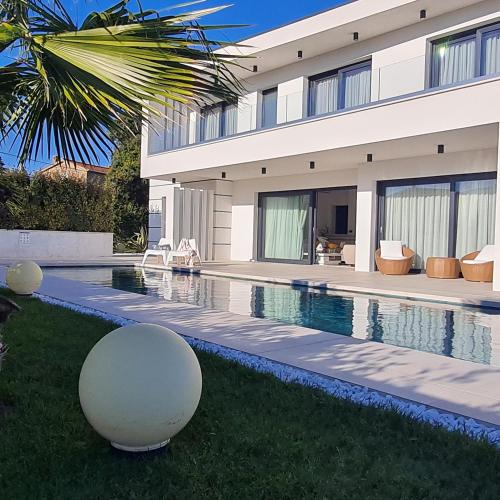Krk Villa | Luxury Villa Milly Heated indoor and outdoor pool