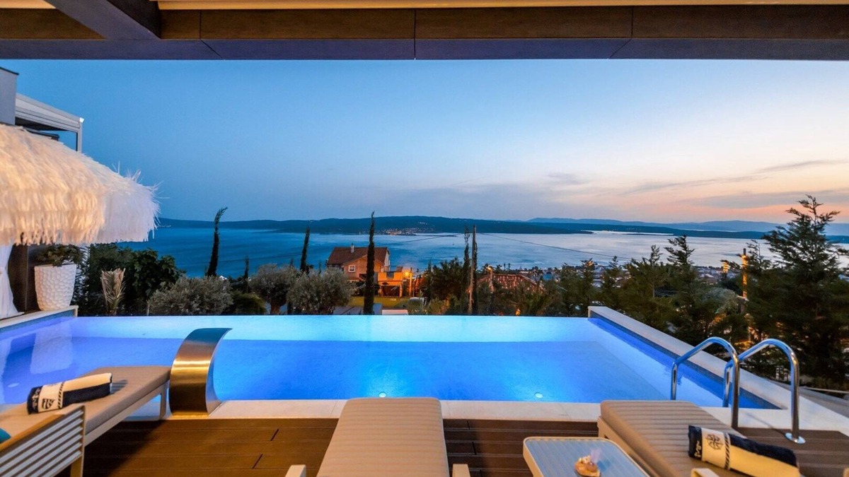 Crikvenica Villa | Luxury Villa Panorama with Sea View