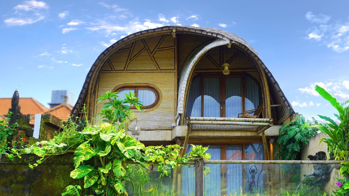Mas Villa | Luxury Villa - Private Pool Bamboo Villa 3BR overlooking the rice fields