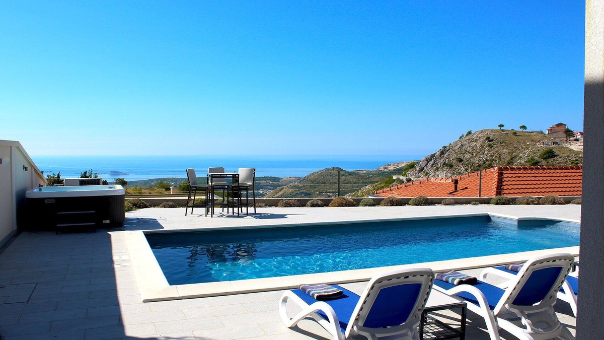 Ravno Villa | Luxury Villa Ragusa with pool+Jacuzzi - near Dubrovnik