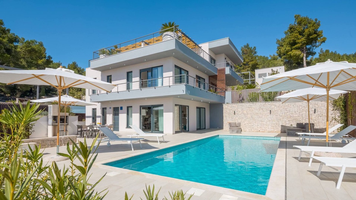 Milna (Brac) Villa | Luxury Villa Romeo with Heated Pool