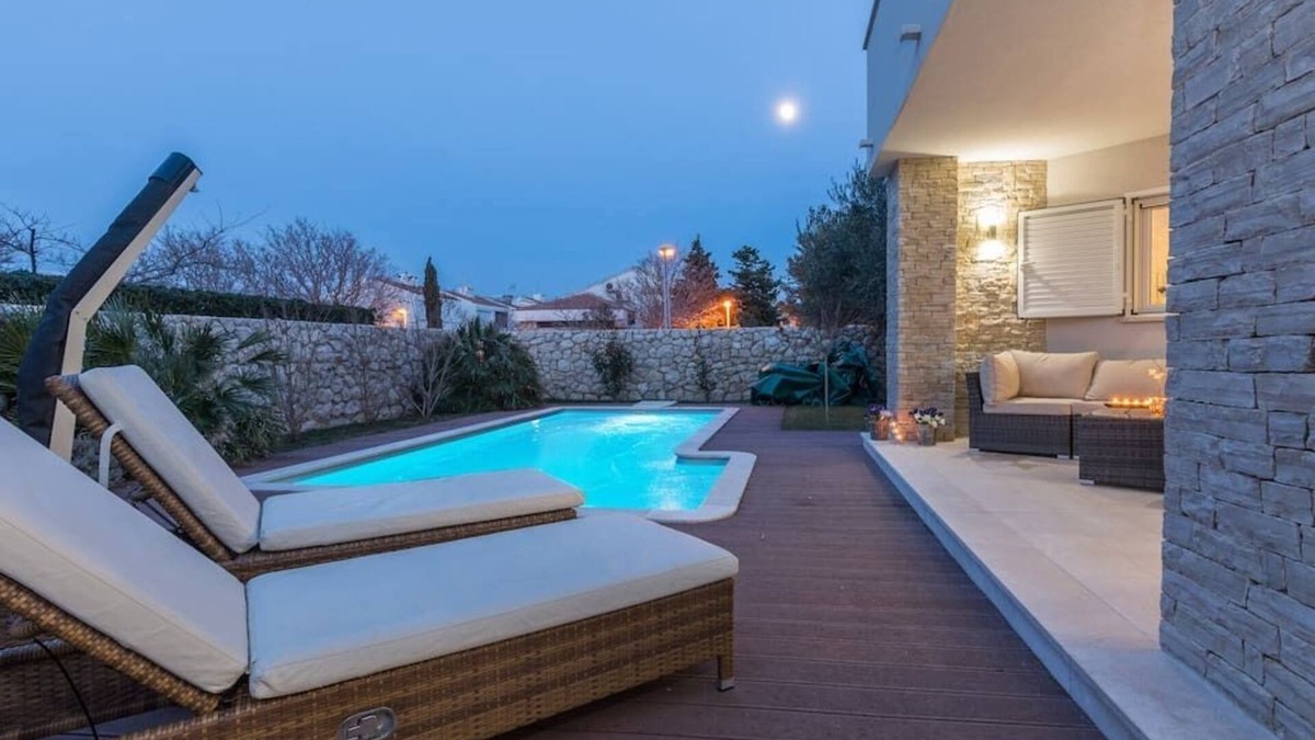 Kolanjski Gajac Villa | Luxury Villa White Rose with the Pool